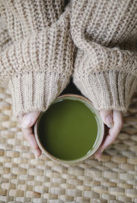 How to enjoy matcha green tea & turmeric