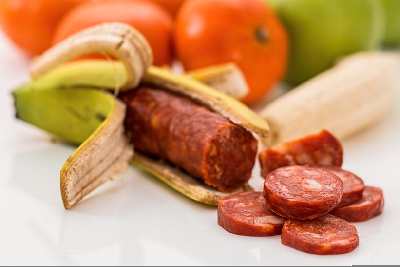 Salami as a source of protein