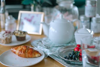 How to make a healthy blueberry muffin