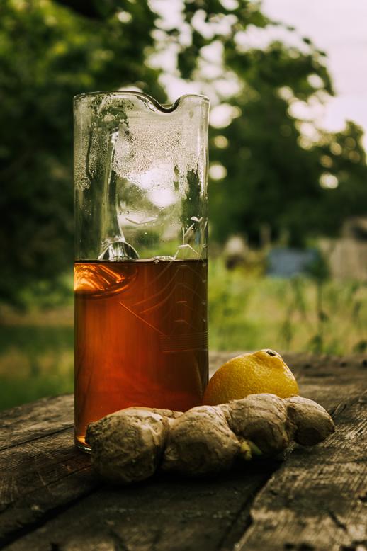 How to make lemon ginger tea