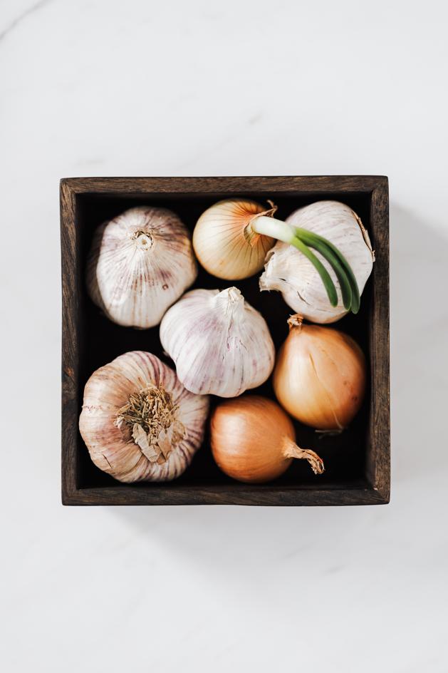 Nutritional benefits of sprouted garlic