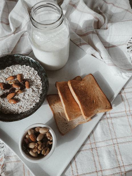 Types of almond milk available