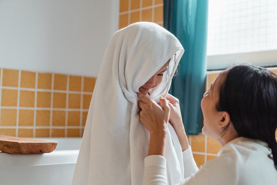 Discuss why it's important to have a towel to help keep you cool and dry during your workouts