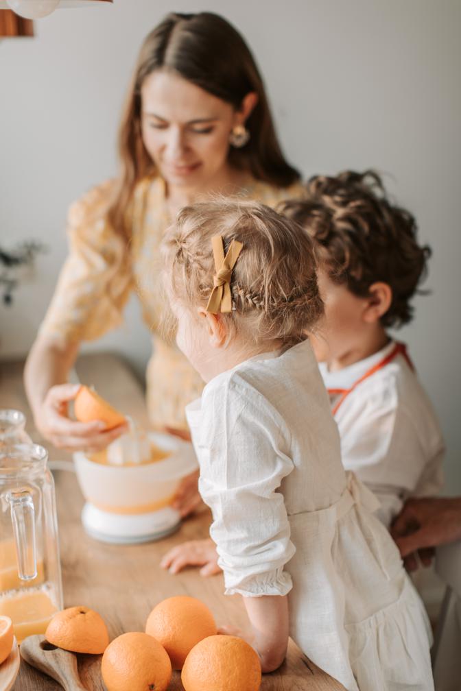 How to select the right oranges for making juice