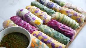 Rice Paper Spring Rolls Nigerian Salad Rolls Ever