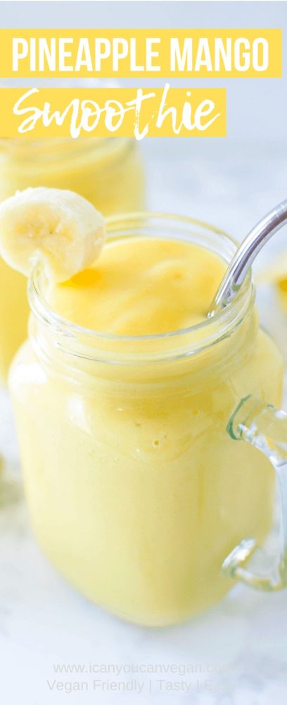 Mango Pineapple Smoothie Healthy Smoothie For All