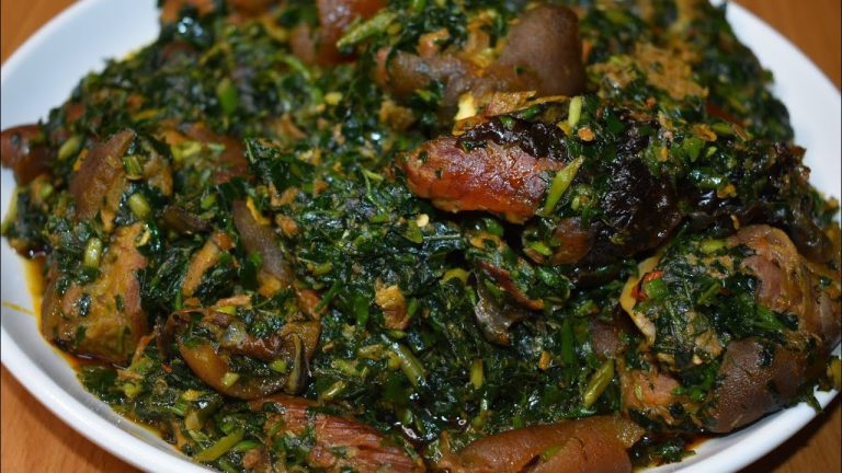 Nigerian Vegetable Soup Best Edikaikong Soup