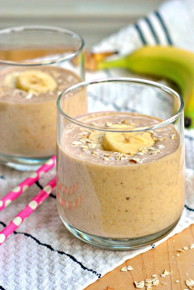 Peanut Butter Banana Oatmeal Smoothie Nigerian Recipe