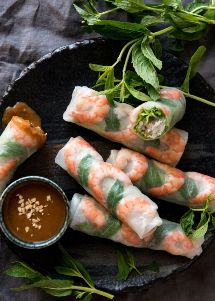 Rice Paper Spring Rolls Nigerian Salad Rolls Ever