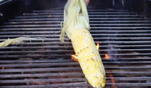 Corn On Charcoal Grill Roasted Corn And Ube