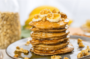 Banana Oat Pancakes Recipe Oatmeal Pancakes