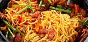 Nigerian Jollof Spaghetti Pasta Noodles Recipe