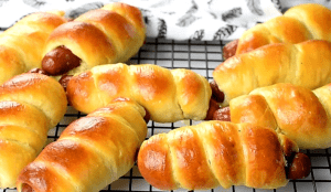 Nigerian Sausage Bread Rolls Recipe