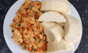 Yam And Egg Sauce Recipe Boiled Yam And Egg Sauce