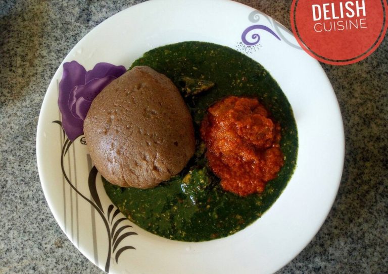 Amala Food How To Make Amala And Ewedu