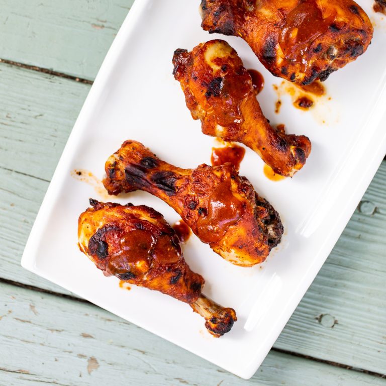 Bbq Chicken Drumsticks Skinless Barbecue Chicken