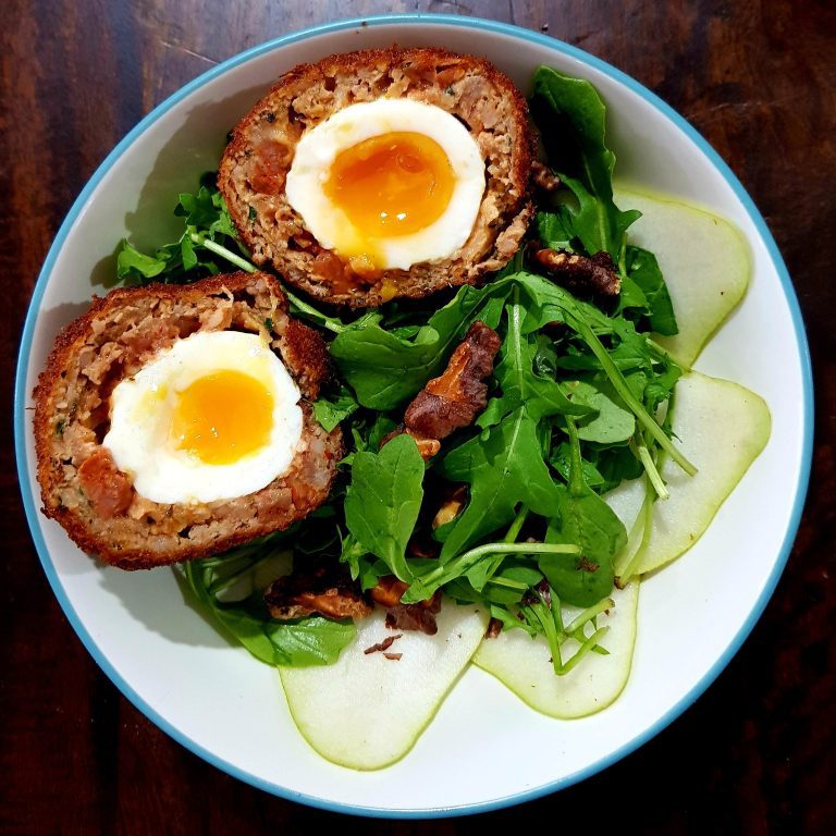 Best Scotch Egg Recipe With Salad How To Make