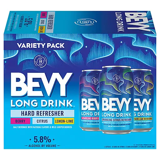 Bevy Long Drink Nutrition Facts