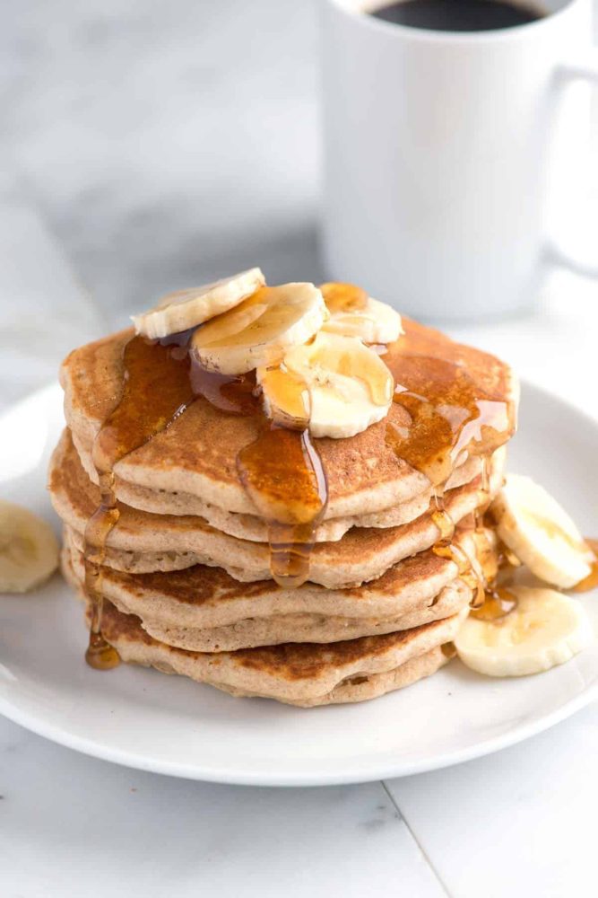Healthy Whole Wheat Pancakes Wheat Pancakes Recipe Health Benefited