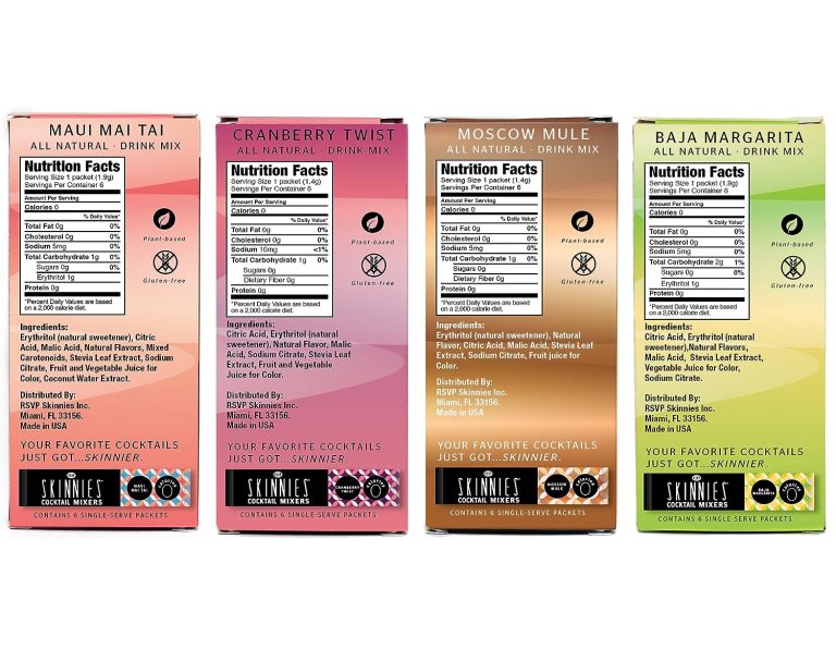 Monaco Cocktail Nutrition Facts