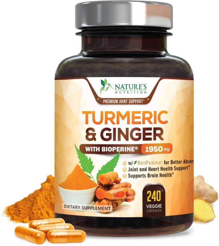 Natures Nutrition Turmeric And Ginger