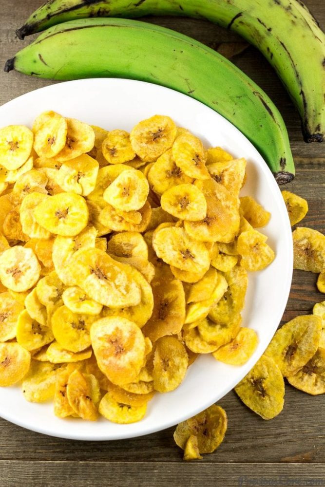 Plantain Chips Recipe How To Make Crunchy Plantain Chips