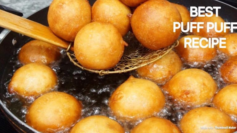 Puff Puff Recipe How To Make Nigerian Puff Puff