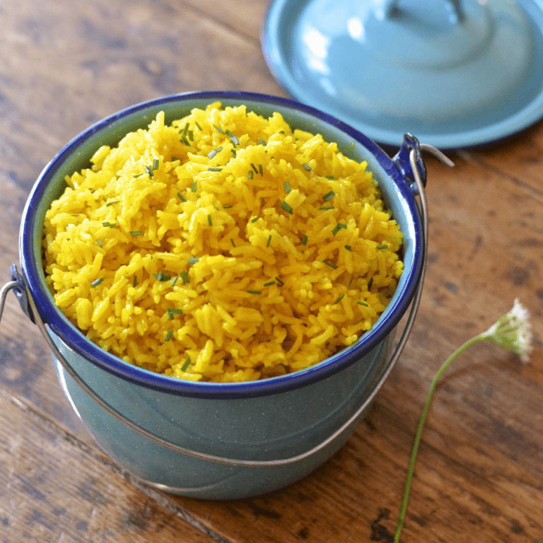 Turmeric Rice Recipe How To Cook Yellow Rice