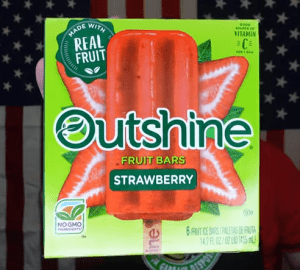 Outshine Strawberry Fruit Bars Nutrition Facts