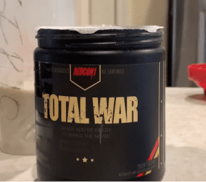 Total War Pre Workout Nutrition Facts