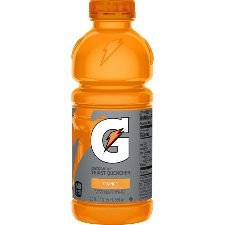 Gatorade Nutrition Facts 20 Oz