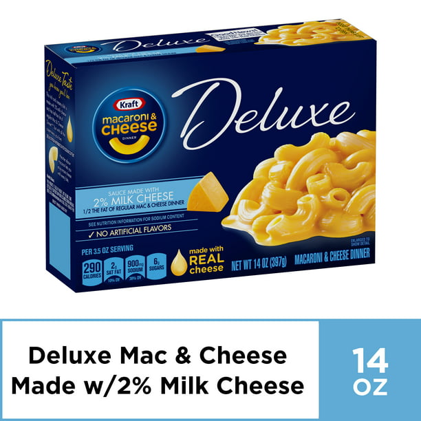 Kraft Deluxe Mac And Cheese Nutrition