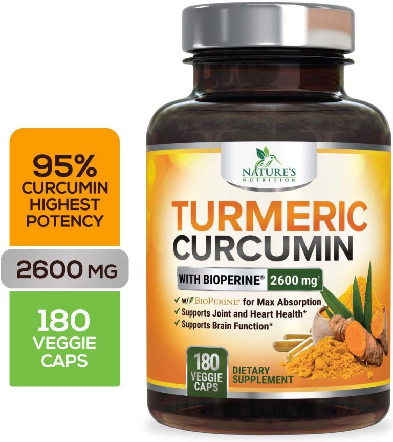 Nature’s Nutrition Turmeric Curcumin