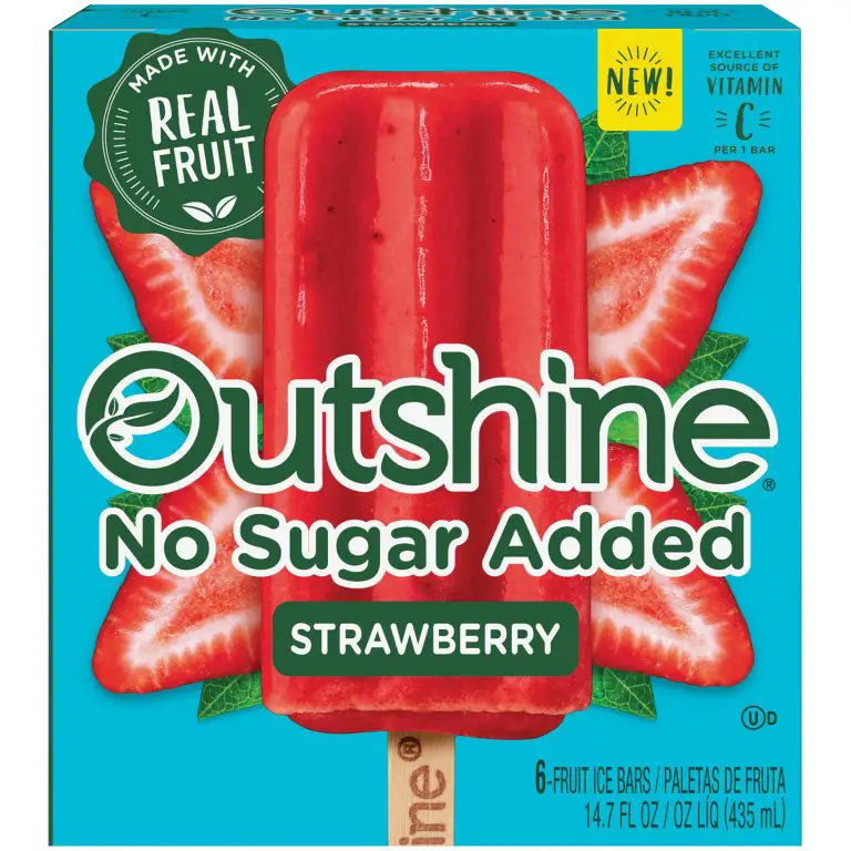 Outshine No Sugar Added Nutrition