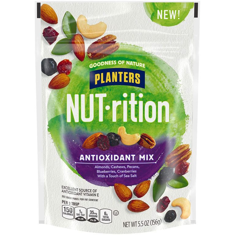 Planters Mixed Nuts Nutrition