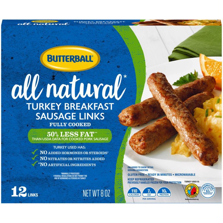 Turkey Sausage Links Nutrition