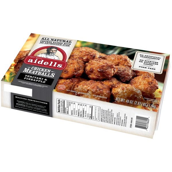 Aidells Chicken Meatballs Nutrition