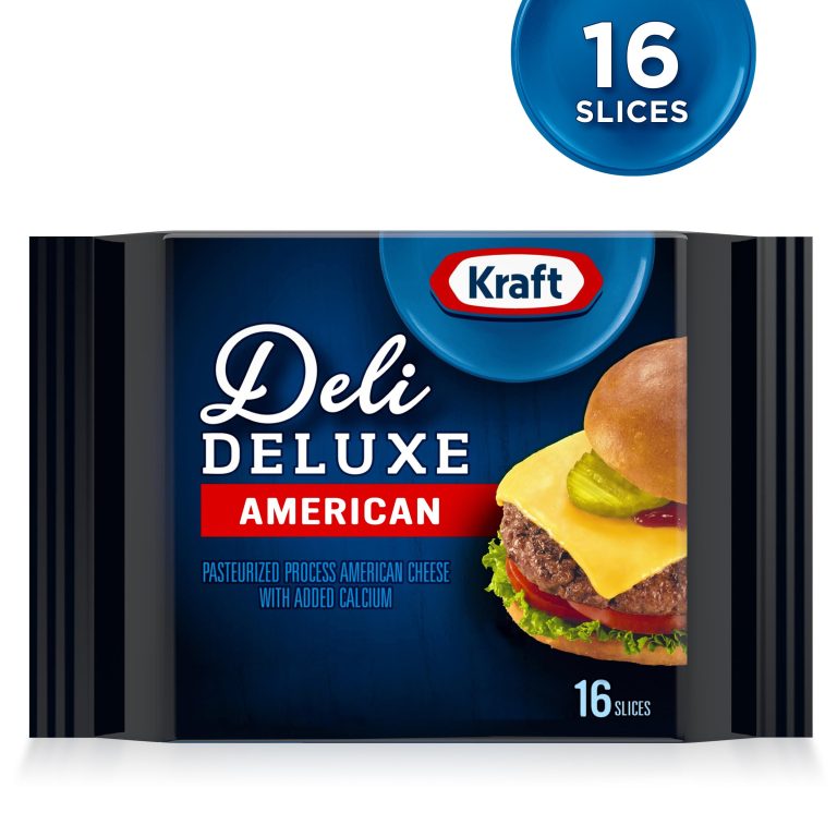 Kraft Deli Deluxe American Cheese Nutrition