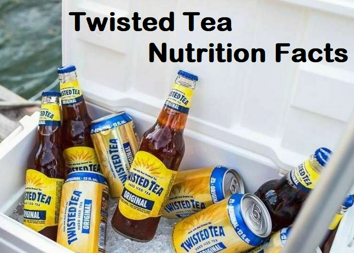 Nutrition Facts Twisted Tea