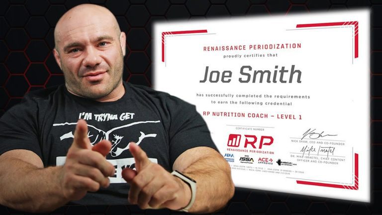 Rp Nutrition Certification