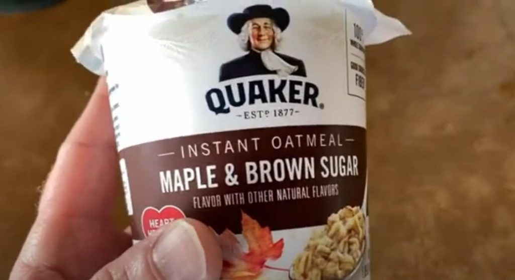 Quaker Instant Oatmeal Maple And Brown Sugar Nutrition Facts